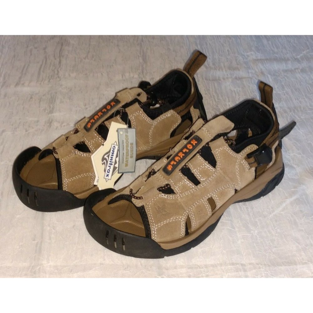 Korkers Omnitrax Fishing Sandals Amphibian Series Men's 6  Interchangeable Soles